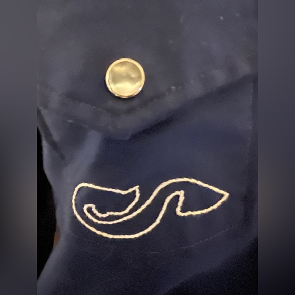 Vintage Blue Wrangler Western Shirt, Embroidery Design, Pearl Buttons - Picture 11 of 12